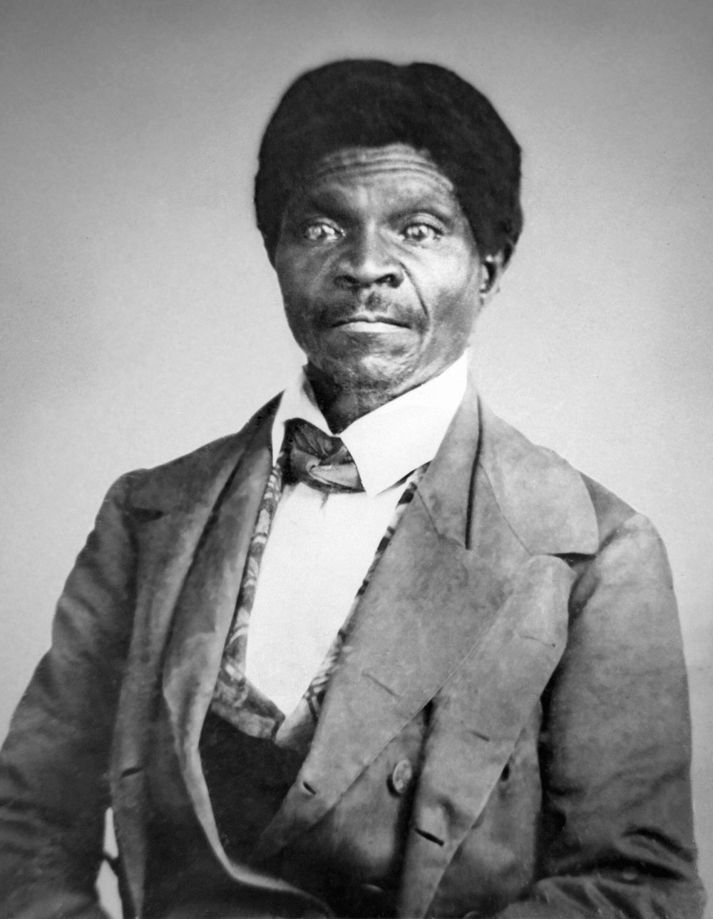 Photographic portrait of Dred Scott, about 1857